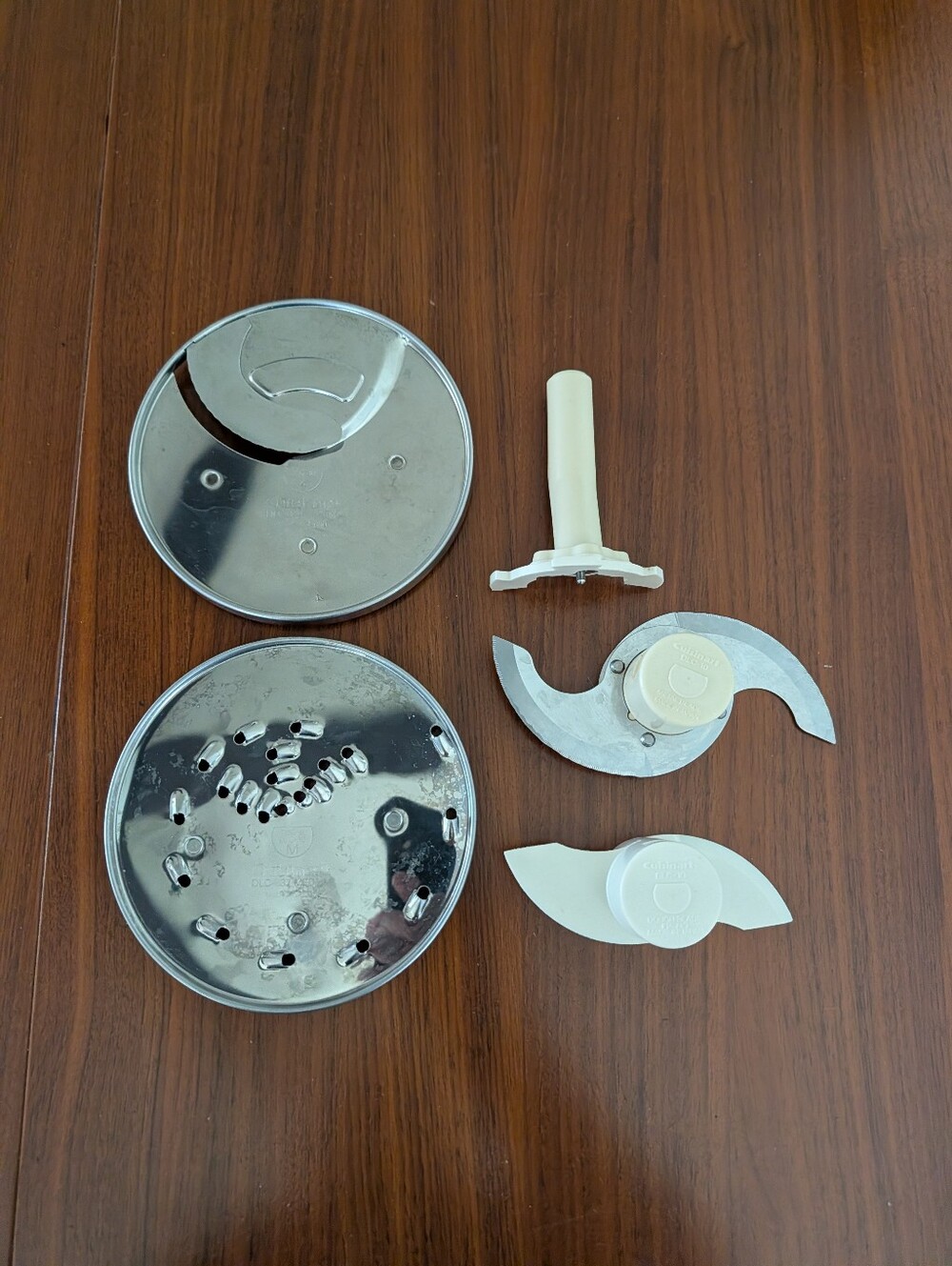 Cuisinart Food Processor Replacement Parts DLC-10 5pc Set Pre Owned